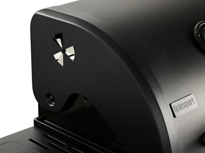 Gasolgrill 3 brännare + 1 sidobrännare 12,95 kW Grillexpert